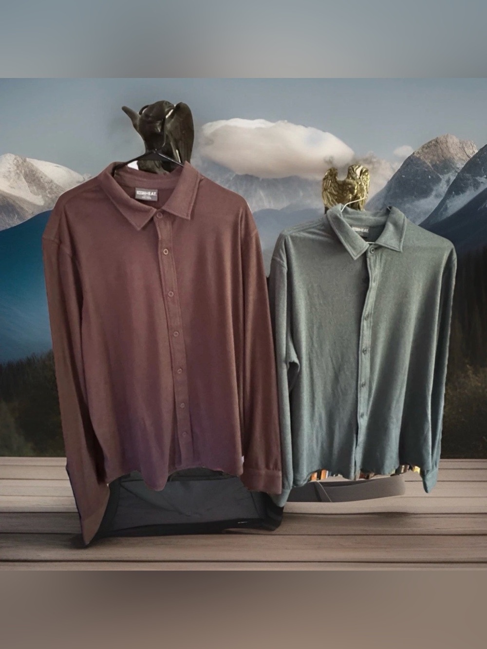 Bundle 2 | 32 Degrees Heat XXL Soft Stretch Button-Up Shirts NWOT